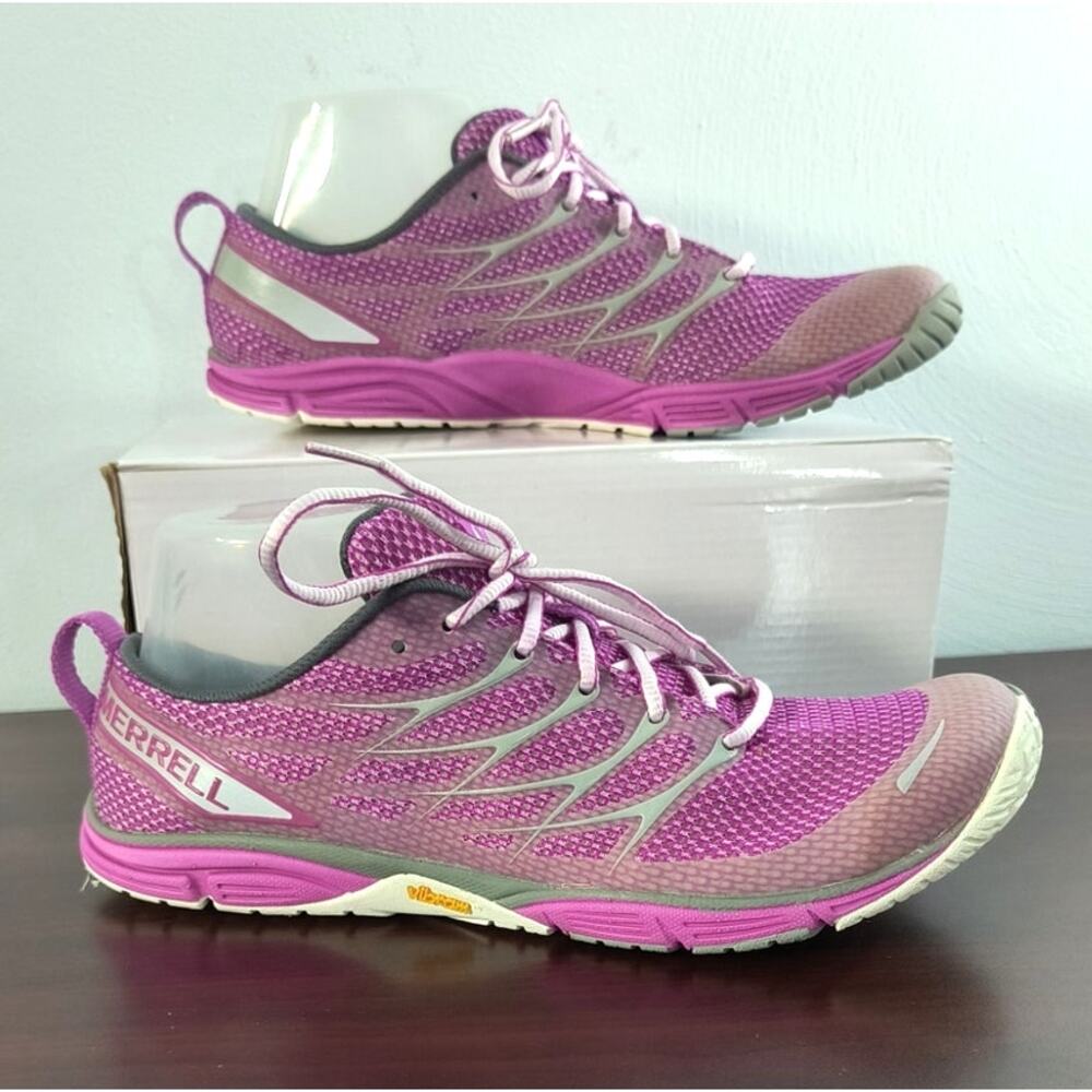 Merrell Road Glove Dash 3 Running Shoes Women's Size 9 Purple Ice Sneakers - Picture 6 of 12